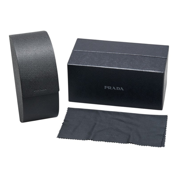 プラダ サングラス SPR15L ブラック プラスチック レディース PRADA 【中古】