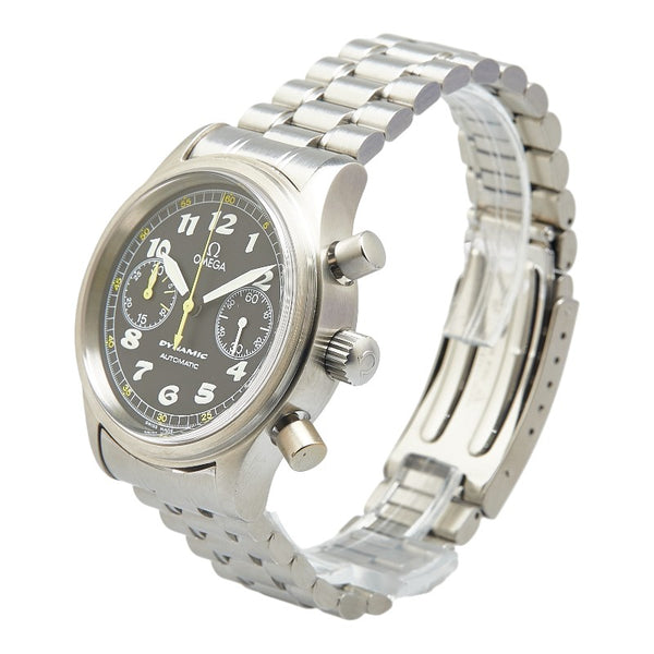 オメガ ダイナミック 腕時計 5240.50 自動巻き ブラック文字盤 ステンレススチール メンズ OMEGA 【中古】