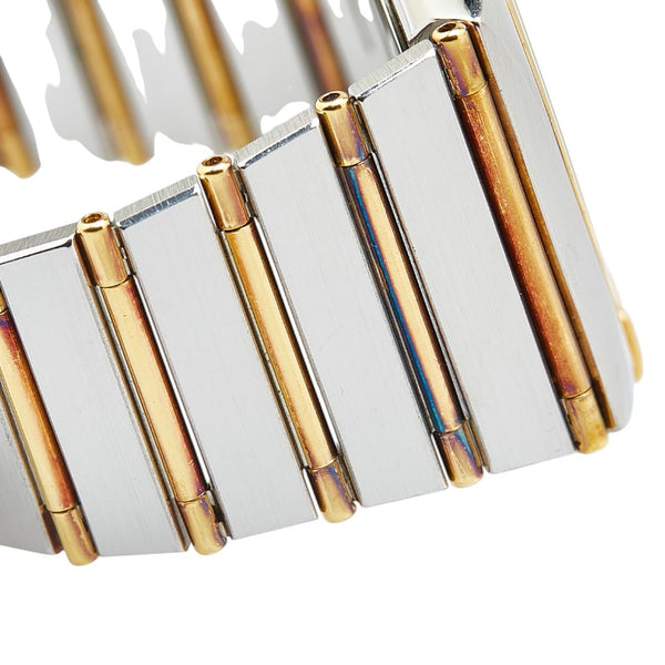 オメガ コンステレーション 腕時計 クオーツ ゴールド文字盤 ステンレススチール イエローゴールド レディース OMEGA 【中古】