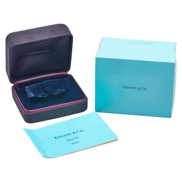 ティファニー アトラス 腕時計 L0640 クオーツ シルバー文字盤 ステンレススチール SV925 シルバー レザー レディース TIFFANY&Co. 【中古】