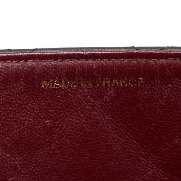 シャネル マトラッセ ダイアナ25 チェーン ショルダーバッグ ブラック ラムスキン レディース CHANEL 【中古】