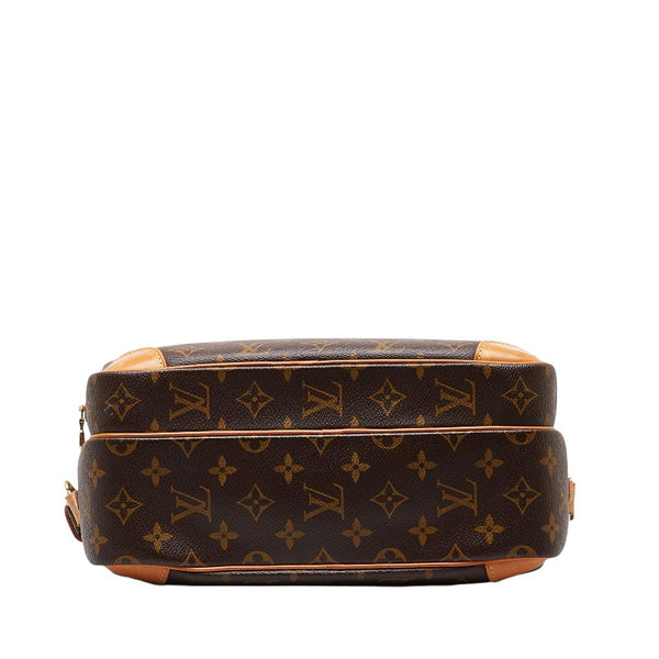 ルイ ヴィトン モノグラム ナイル 斜め掛け ショルダーバッグ M45244 ブラウン PVC レザー レディース LOUIS VUITTON 【中古】