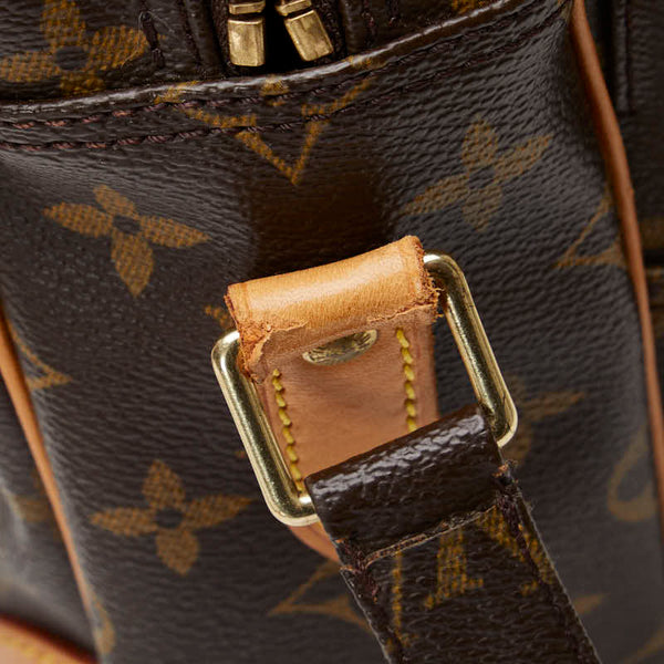 ルイ ヴィトン モノグラム ナイル 斜め掛け ショルダーバッグ M45244 ブラウン PVC レザー レディース LOUIS VUITTON 【中古】