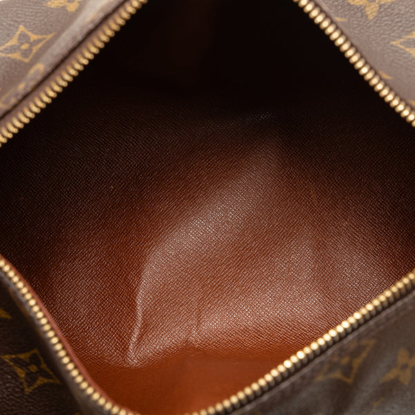 ルイ ヴィトン モノグラム パピヨン26(旧) ショルダーバッグ M51386 ブラウン PVC レザー レディース LOUIS VUITTON 【中古】