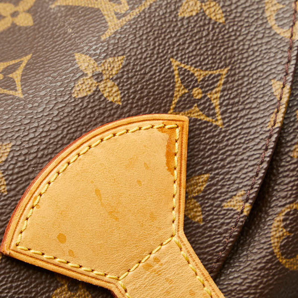 ルイ ヴィトン モノグラム モンスリGM リュック バックパック M51135 ブラウン PVC レザー レディース LOUIS VUITTON 【中古】