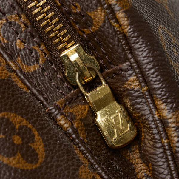 ルイ ヴィトン モノグラム モンスリGM リュック バックパック M51135 ブラウン PVC レザー レディース LOUIS VUITTON 【中古】