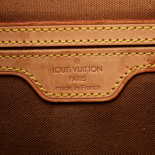 ルイ ヴィトン モノグラム モンスリGM リュック バックパック M51135 ブラウン PVC レザー レディース LOUIS VUITTON 【中古】