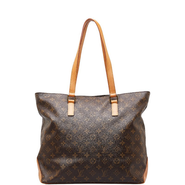 ルイ ヴィトン モノグラム カバメゾ ショルダーバッグ トートバッグ  M51151 ブラウン PVC レザー レディース LOUIS VUITTON 【中古】