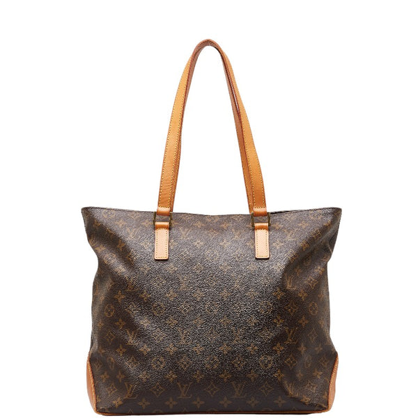 ルイ ヴィトン モノグラム カバメゾ ショルダーバッグ トートバッグ  M51151 ブラウン PVC レザー レディース LOUIS VUITTON 【中古】