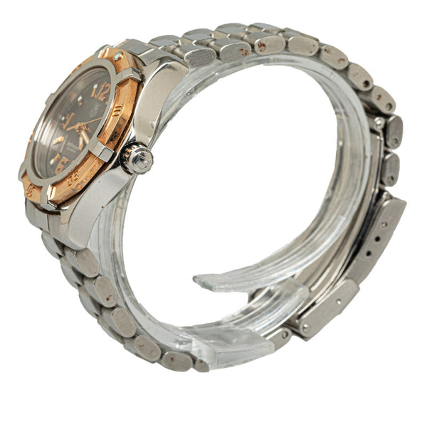 タグホイヤー プロフェッショナル 腕時計 WN1351 クオーツ グレー文字盤 ステンレススチール レディース TAG HEUER 【中古】