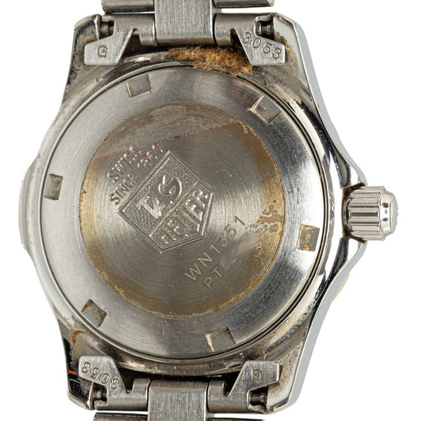 タグホイヤー プロフェッショナル 腕時計 WN1351 クオーツ グレー文字盤 ステンレススチール レディース TAG HEUER 【中古】