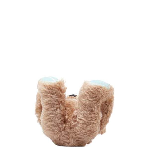 ティファニー リターン トゥ ラブ テディベア ぬいぐるみ 683275 ベージュ ブルー コットン レディース TIFFANY&Co. 【中古】