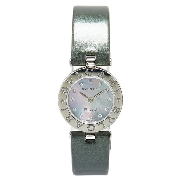 ブルガリ ビーゼロワン 腕時計 BZ22S クオーツ ステンレススチール エナメル レディース BVLGARI 【中古】