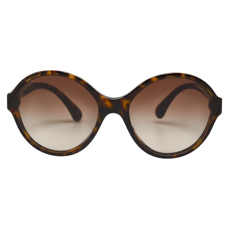 シャネル ココマーク サングラス 5387-A ブラウン プラスチック レディース CHANEL 【中古】