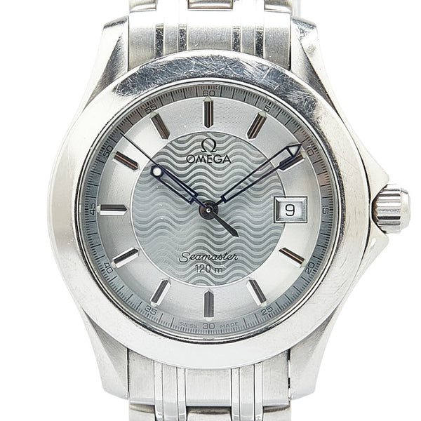 オメガ シーマスター120 腕時計 2511.31 クオーツ シルバー文字盤 ステンレススチール メンズ OMEGA 【中古】