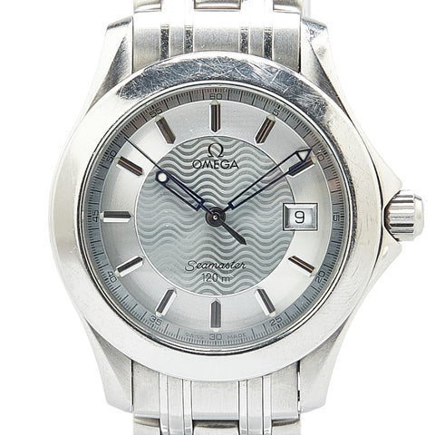 オメガ シーマスター120 腕時計 2511.31 クオーツ シルバー文字盤 ステンレススチール メンズ OMEGA 【中古】