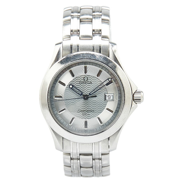 オメガ シーマスター120 腕時計 2511.31 クオーツ シルバー文字盤 ステンレススチール メンズ OMEGA 【中古】