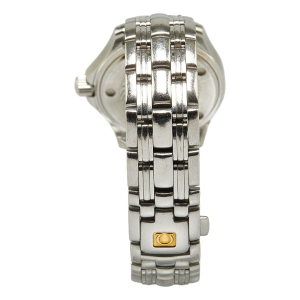 オメガ シーマスター 120 腕時計 2511.81 クオーツ ブルー文字盤 ステンレススチール レディース OMEGA 【中古】