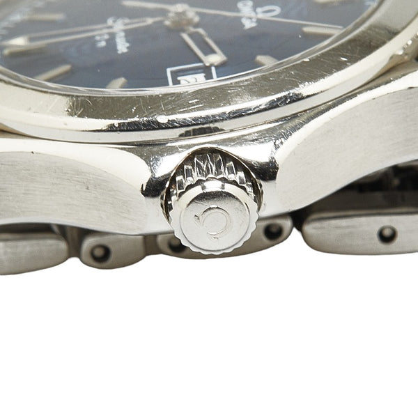 オメガ シーマスター 120 腕時計 2511.81 クオーツ ブルー文字盤 ステンレススチール レディース OMEGA 【中古】