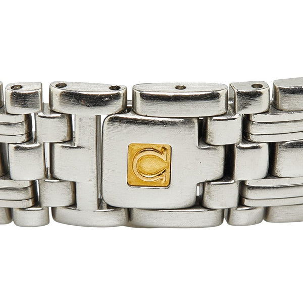 オメガ シーマスター 120 腕時計 2511.81 クオーツ ブルー文字盤 ステンレススチール レディース OMEGA 【中古】