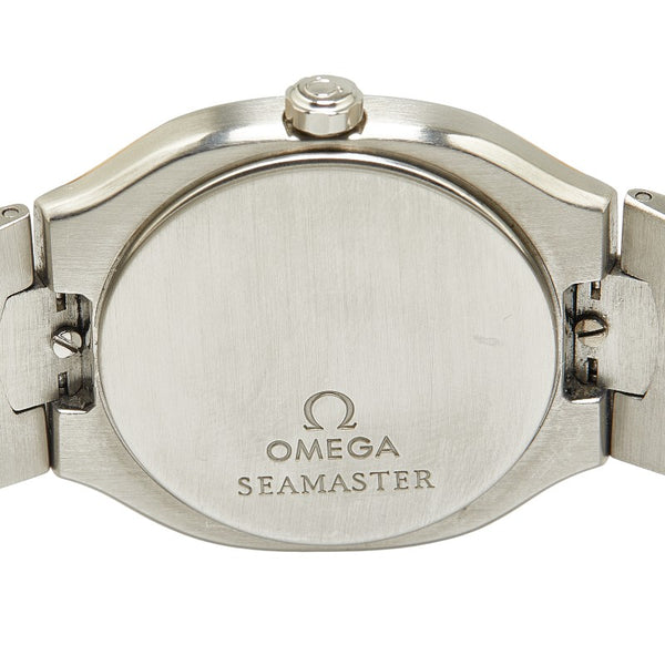 オメガ シーマスター ポラリスGMT 腕時計 クオーツ ホワイト文字盤 ステンレススチール K18YG イエローゴールド コンビ メンズ OMEGA 【中古】