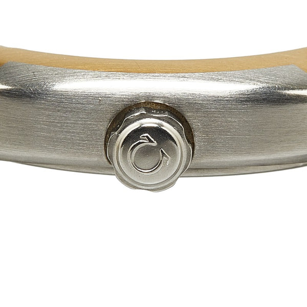 オメガ シーマスター ポラリスGMT 腕時計 クオーツ ホワイト文字盤 ステンレススチール K18YG イエローゴールド コンビ メンズ OMEGA 【中古】