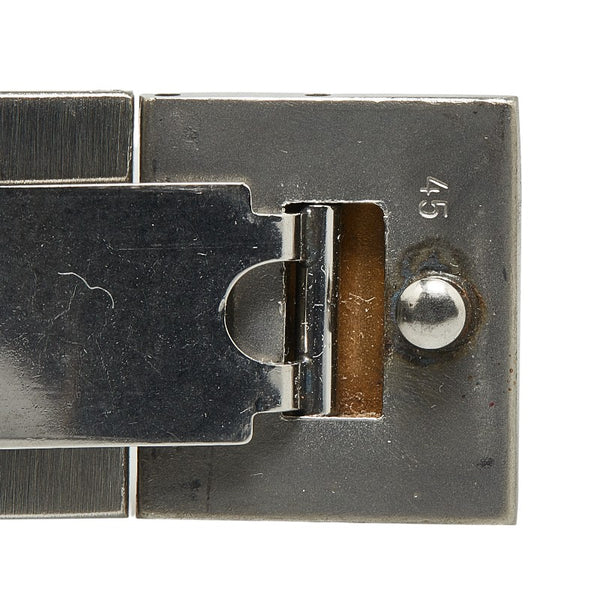 オメガ シーマスター ポラリスGMT 腕時計 クオーツ ホワイト文字盤 ステンレススチール K18YG イエローゴールド コンビ メンズ OMEGA 【中古】