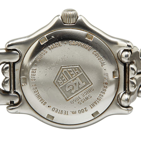タグホイヤー プロフェッショナル 腕時計 S99.213K クオーツ グレー文字盤 ステンレススチール メンズ TAG HEUER 【中古】