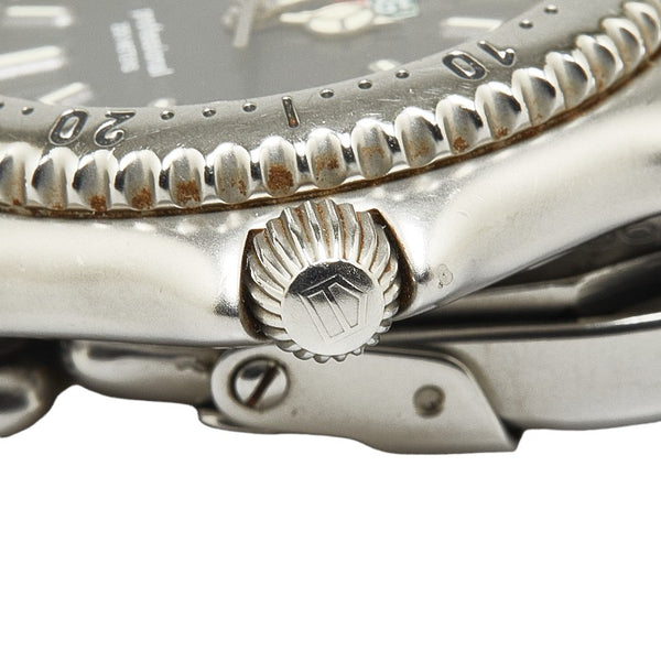 タグホイヤー プロフェッショナル 腕時計 S99.213K クオーツ グレー文字盤 ステンレススチール メンズ TAG HEUER 【中古】