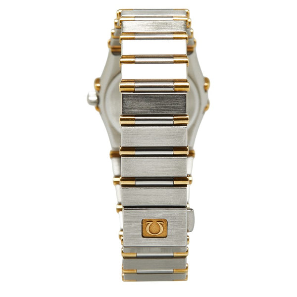 オメガ コンステレーション 腕時計 1270.10.00 クオーツ ゴールド文字盤 ステンレススチール レディース OMEGA 【中古】