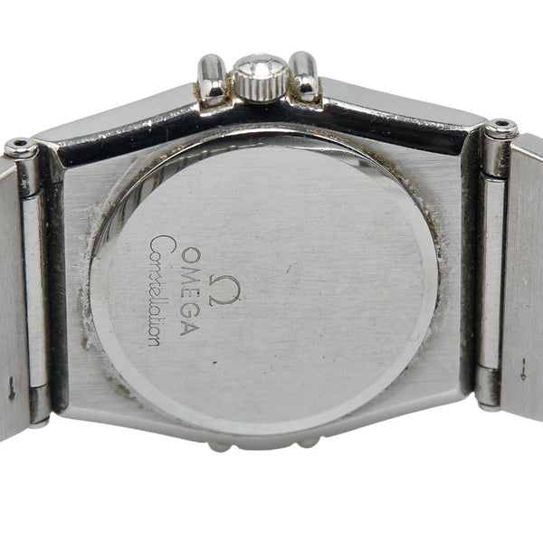 オメガ コンステレーション 腕時計 クオーツ ゴールド文字盤 ステンレススチール レディース OMEGA 【中古】