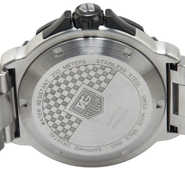 タグホイヤー フォーミュラー1 腕時計 WAH1111 クオーツ ホワイト文字盤 ステンレススチール ラバー メンズ TAG HEUER 【中古】