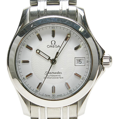 オメガ シーマスター120 腕時計 2501.21 自動巻き ホワイト文字盤 ステンレススチール メンズ OMEGA 【中古】
