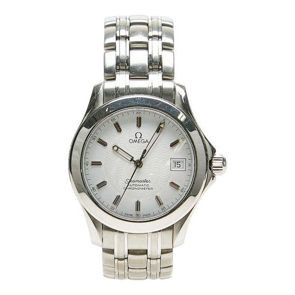 オメガ シーマスター120 腕時計 2501.21 自動巻き ホワイト文字盤 ステンレススチール メンズ OMEGA 【中古】