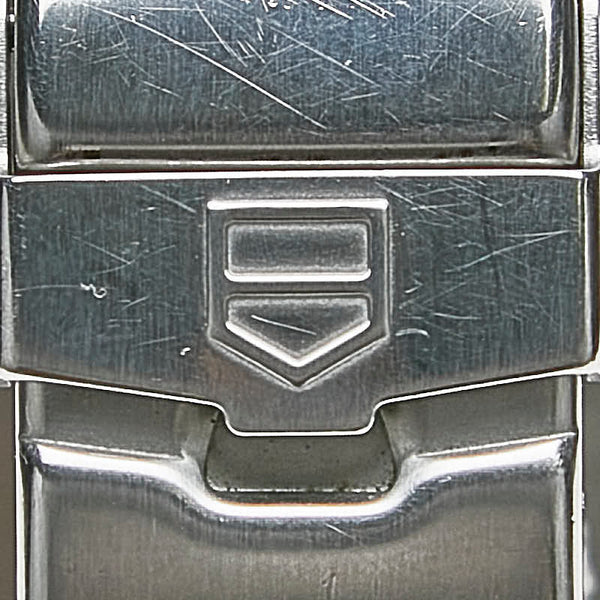 タグホイヤー エクスクルーシブ プロフェッショナル 2000シリーズ 腕時計 WN1112 クオーツ ブルー文字盤 ステンレススチール メンズ TAG HEUER 【中古】