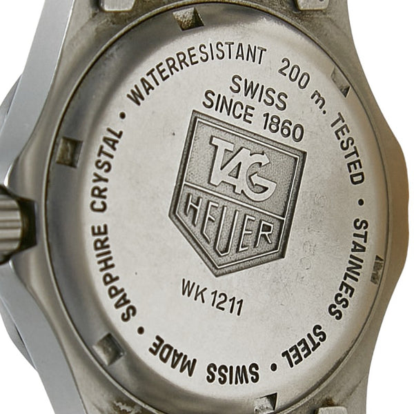タグホイヤー プロフェッショナル 200 腕時計 WK1211 クオーツ ホワイト文字盤 ステンレススチール レディース TAG HEUER 【中古】