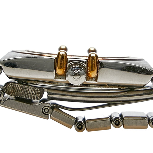 オメガ コンステレーション 腕時計 クオーツ ホワイト文字盤 ステンレススチール メッキ レディース OMEGA 【中古】