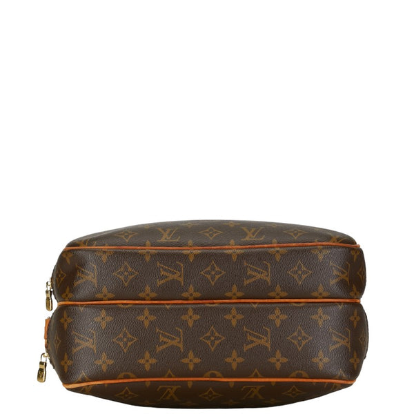 ルイ ヴィトン モノグラム  リポーターPM 斜め掛け ショルダーバッグ  M45254 ブラウン PVC レザー レディース LOUIS VUITTON 【中古】