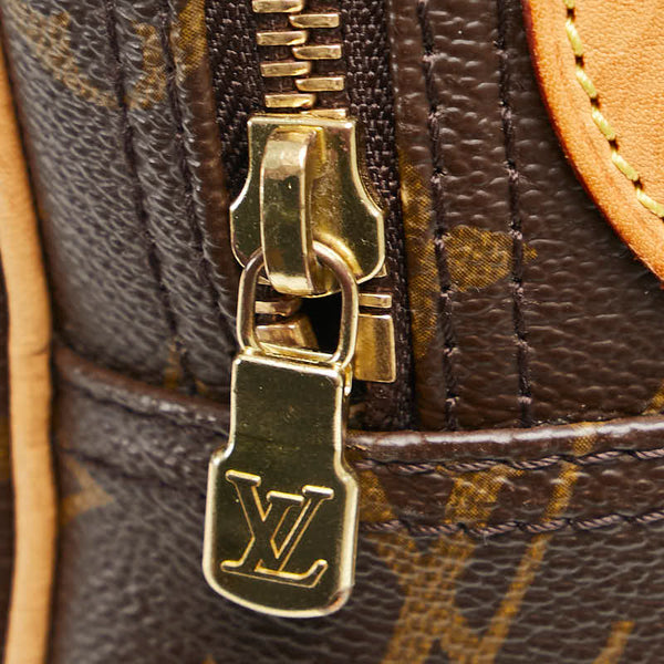 ルイ ヴィトン モノグラム  リポーターPM 斜め掛け ショルダーバッグ  M45254 ブラウン PVC レザー レディース LOUIS VUITTON 【中古】