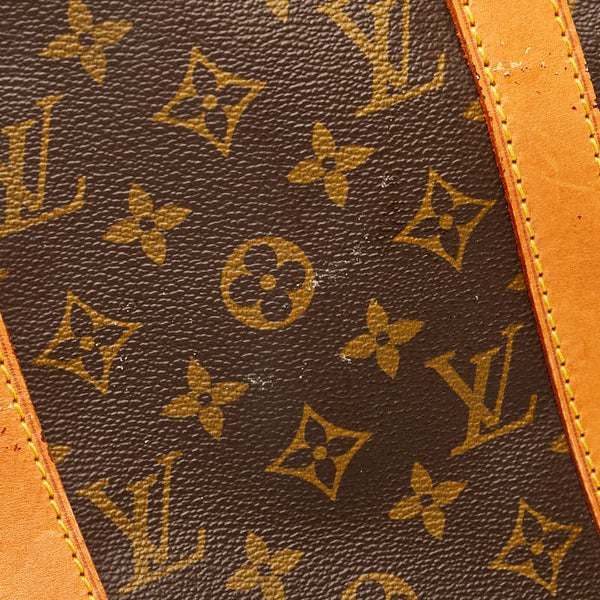ルイ ヴィトン モノグラム キーポル50 ボストンバッグ M41426 ブラウン PVC レザー レディース LOUIS VUITTON 【中古】