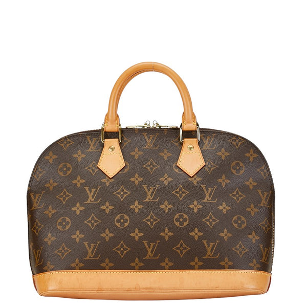 ルイ ヴィトン モノグラム アルマPM ハンドバッグ M51130 ブラウン PVC レザー レディース LOUIS VUITTON 【中古】