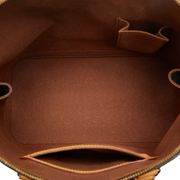ルイ ヴィトン モノグラム アルマPM ハンドバッグ M51130 ブラウン PVC レザー レディース LOUIS VUITTON 【中古】