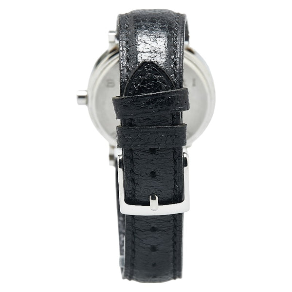 ブルガリ ブルガリブルガリ 腕時計 BB33SLD  クオーツ ホワイト文字盤 ステンレススチール レザー レディース BVLGARI 【中古】