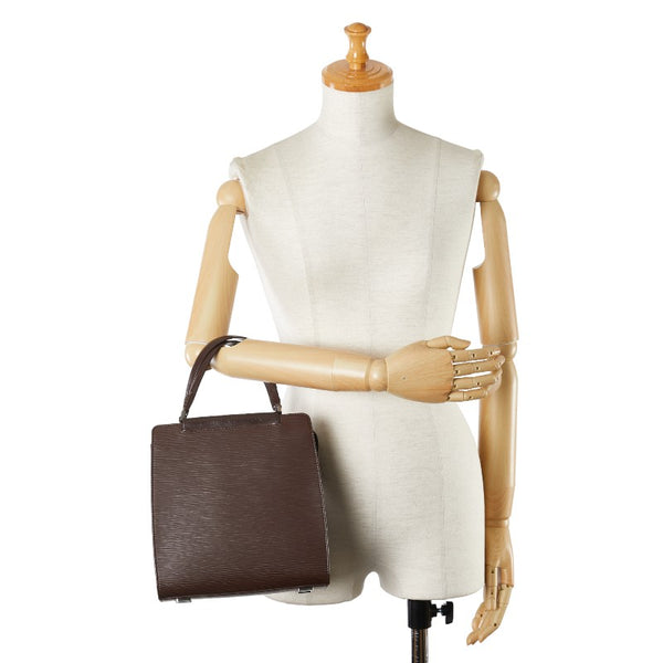ルイ ヴィトン エピ フィガリPM ハンドバッグ M5201D モカ ブラウン PVC レザー レディース LOUIS VUITTON 【中古】