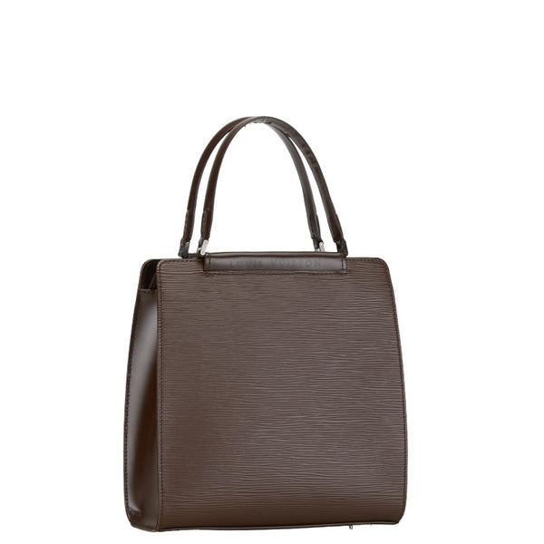 ルイ ヴィトン エピ フィガリPM ハンドバッグ M5201D モカ ブラウン PVC レザー レディース LOUIS VUITTON 【中古】