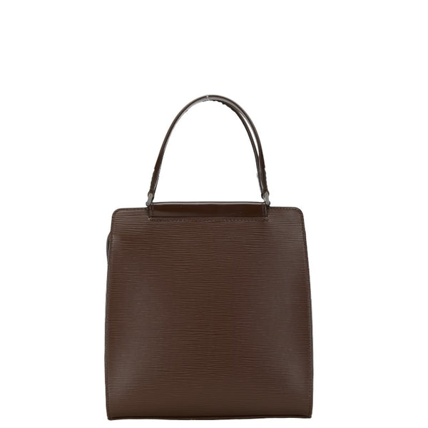 ルイ ヴィトン エピ フィガリPM ハンドバッグ M5201D モカ ブラウン PVC レザー レディース LOUIS VUITTON 【中古】