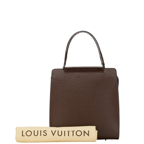 ルイ ヴィトン エピ フィガリPM ハンドバッグ M5201D モカ ブラウン PVC レザー レディース LOUIS VUITTON 【中古】