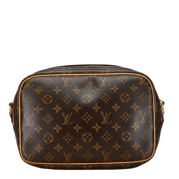 ルイ ヴィトン モノグラム  リポーターPM ショルダーバッグ M45254 ブラウン PVC レザー レディース LOUIS VUITTON 【中古】