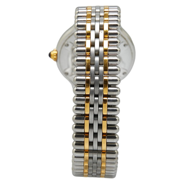 カルティエ マスト21 腕時計 125 000 P クオーツ アイボリー文字盤 ステンレススチール レディース CARTIER 【中古】