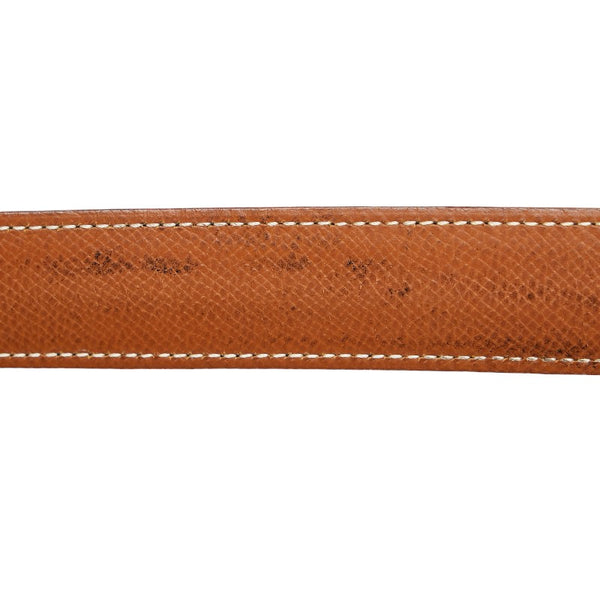 エルメス コンスタンス Hバックル ベルト サイズ：95 ブラック ゴールド レザー メンズ HERMES 【中古】